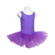 Leotard with attached tutu